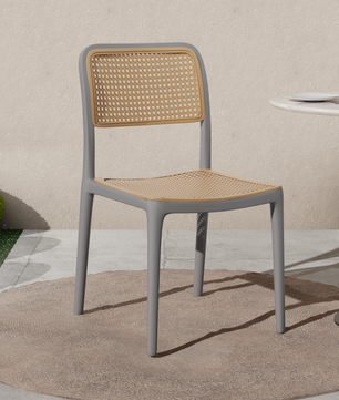 beAAtho Bloom Designer Chair for Dining, Living Room, Bedroom, Cafeteria, Cafe, Restaurant & Hotel | Modern Accent Chair | Ergonomic Comfort | Indoor & Outdoor Use | 3-Year Warranty |