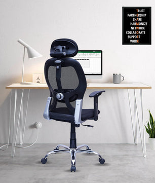 Oligo High Back | 3 Years Warranty | Executive Mesh Revolving Office Chair