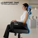 beAAtho Verona Mesh Chair | 3-Year Limited Warranty | Sturdy Nylon base Mesh Revolving Office Chair