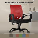 beAAtho Verona Mesh Chair | 3-Year Limited Warranty | Sturdy Nylon base Mesh Revolving Office Chair