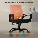 beAAtho Verona Mesh Chair | 3-Year Limited Warranty | Sturdy Nylon base Mesh Revolving Office Chair
