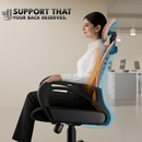 beAAtho Verona Mesh Chair | 3-Year Limited Warranty | Sturdy Nylon base Mesh Revolving Office Chair