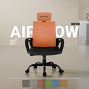 beAAtho Verona Mesh Chair | 3-Year Limited Warranty | Sturdy Nylon base Mesh Revolving Office Chair