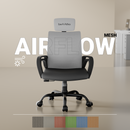beAAtho Verona Mesh Chair | 3-Year Limited Warranty | Sturdy Nylon base Mesh Revolving Office Chair