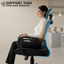 beAAtho Verona Mesh Chair | 3-Year Limited Warranty | Sturdy Nylon base Mesh Revolving Office Chair