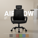 beAAtho Verona Mesh Chair | 3-Year Limited Warranty | Sturdy Nylon base Mesh Revolving Office Chair