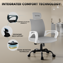 beAAtho Verona Mesh Chair | 3-Year Limited Warranty | Sturdy Nylon base Mesh Revolving Office Chair