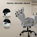 beAAtho Verona Mesh Chair | 3-Year Limited Warranty | Sturdy Nylon base Mesh Revolving Office Chair