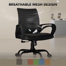 beAAtho Verona Mesh Chair | 3-Year Limited Warranty | Sturdy Nylon base Mesh Revolving Office Chair