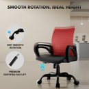 beAAtho Verona Mesh Chair | 3-Year Limited Warranty | Sturdy Nylon base Mesh Revolving Office Chair