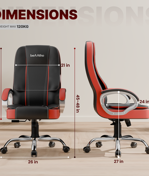 Vintage High Back | 3-Year Warranty | Office Revolving Chair