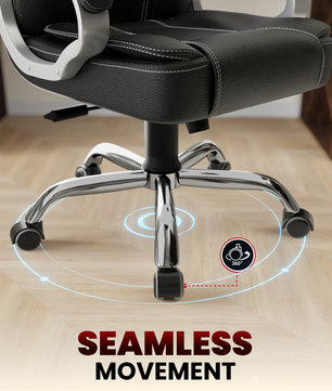 Vintage High Back | 3-Year Warranty | Office Revolving Chair
