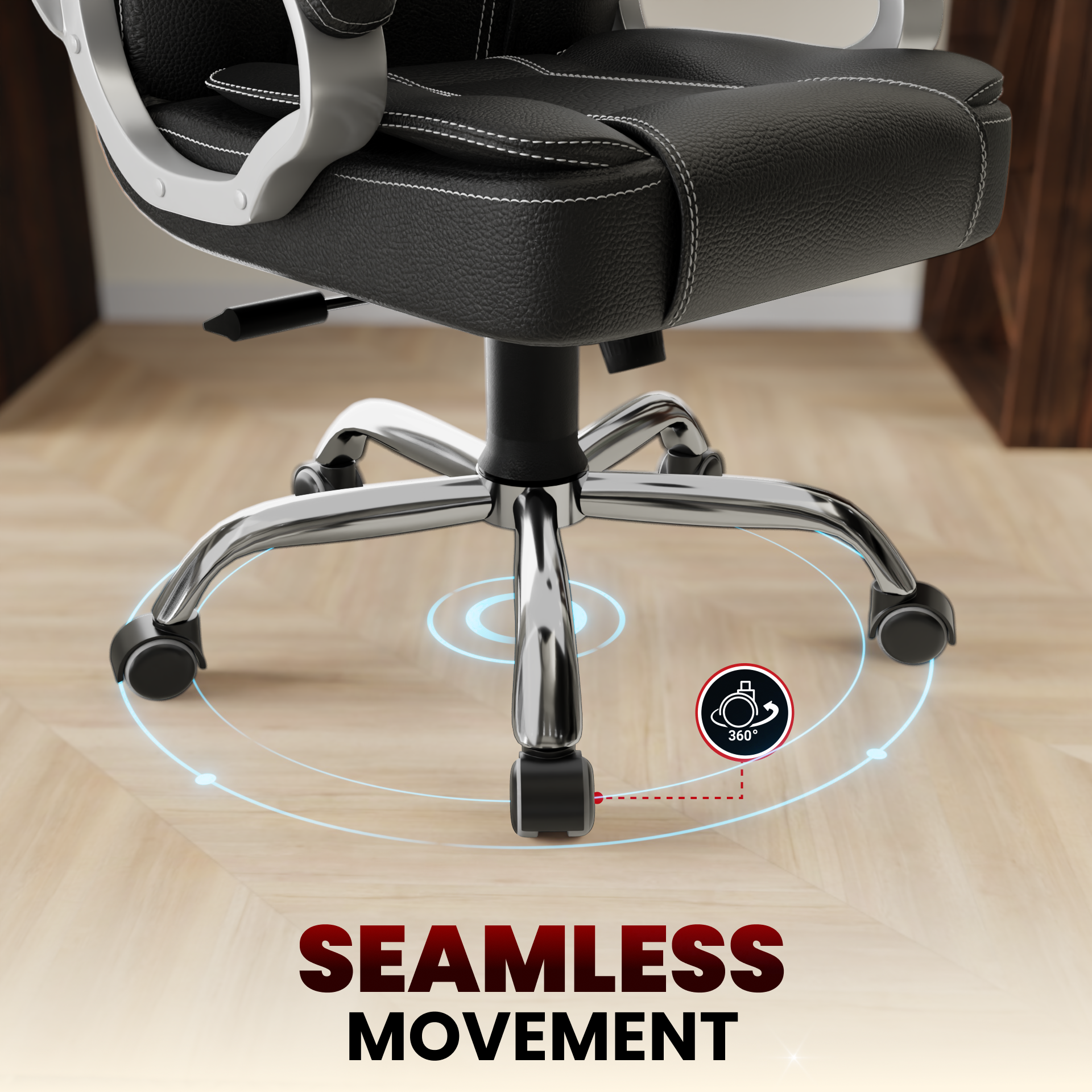 Vintage High Back | 3-Year Warranty | Office Revolving Chair