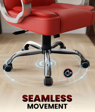 Vintage High Back | 3-Year Warranty | Office Revolving Chair