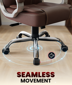 Vintage High Back | 3-Year Warranty | Office Revolving Chair