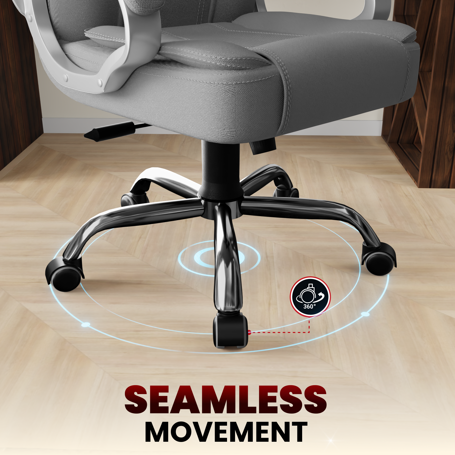 Vintage High Back | 3-Year Warranty | Office Revolving Chair