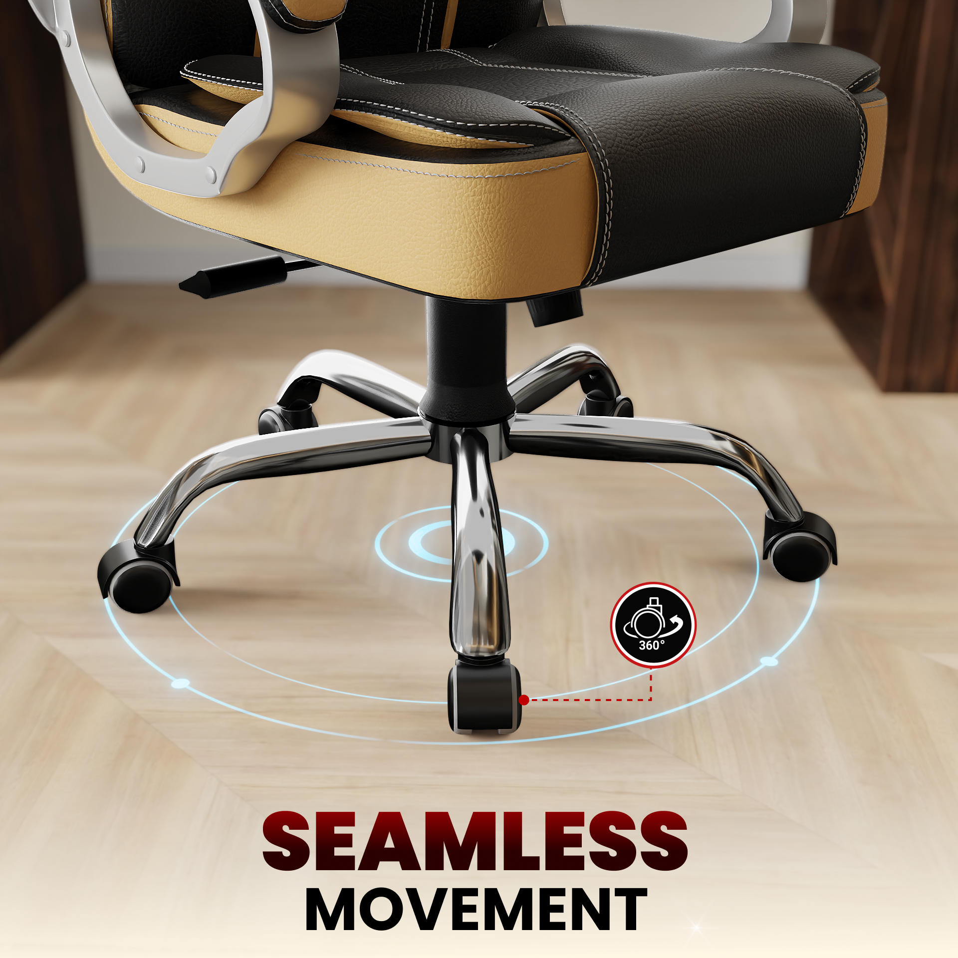 Vintage High Back | 3-Year Warranty | Office Revolving Chair