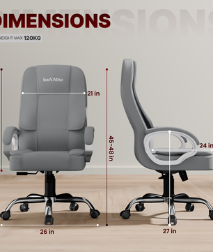Vintage High Back | 3-Year Warranty | Office Revolving Chair