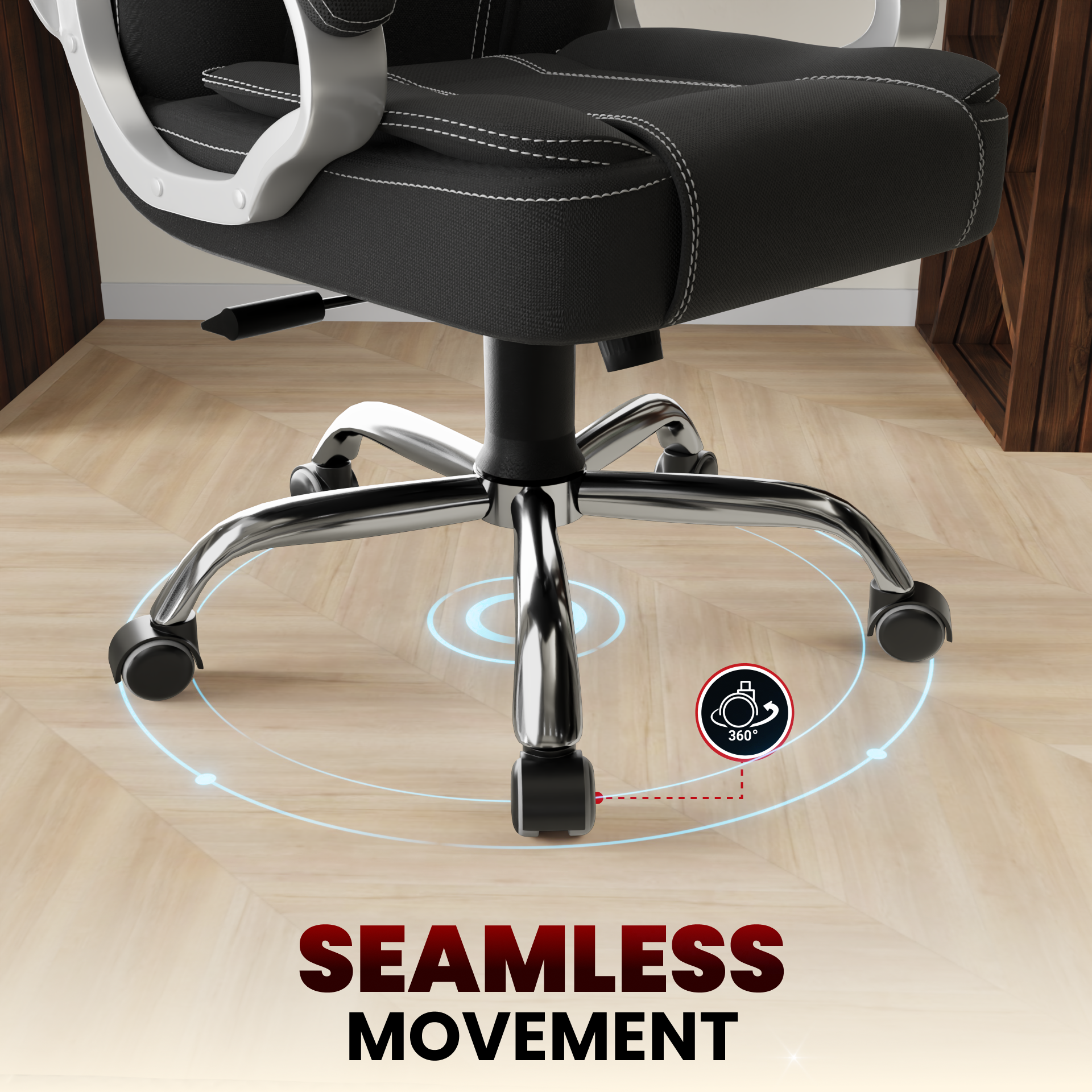 Vintage High Back | 3-Year Warranty | Office Revolving Chair