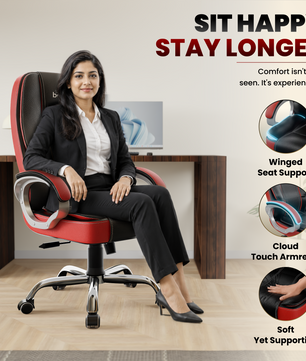 Vintage High Back | 3-Year Warranty | Office Revolving Chair