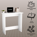 beAAtho Apex Desk for Home Office & Study | Multipurpose Engineered Wood Table with Spacious Top,Premium Finish, Sturdy Legs & Easy DIY Assembly (Brown)