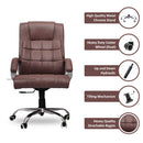 JS-31 High Back Executive | 3-Year Warranty | Office Revolving Chair/Director Chair/Boss Chair